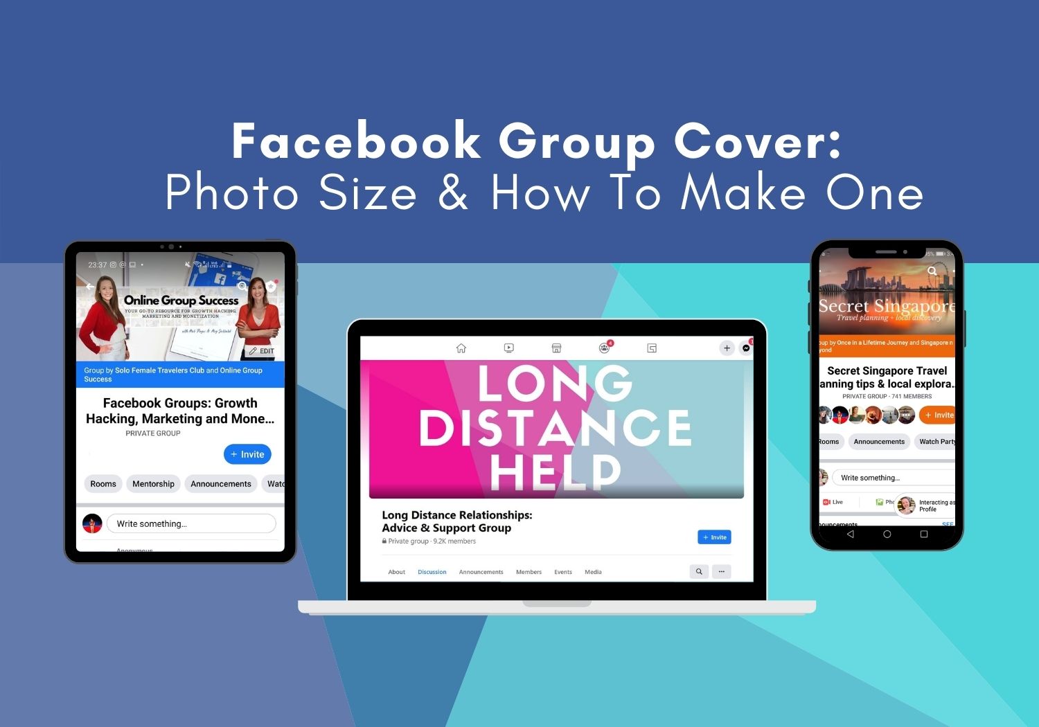 Facebook Group Cover Photo Size & How To Make One Online Group Success
