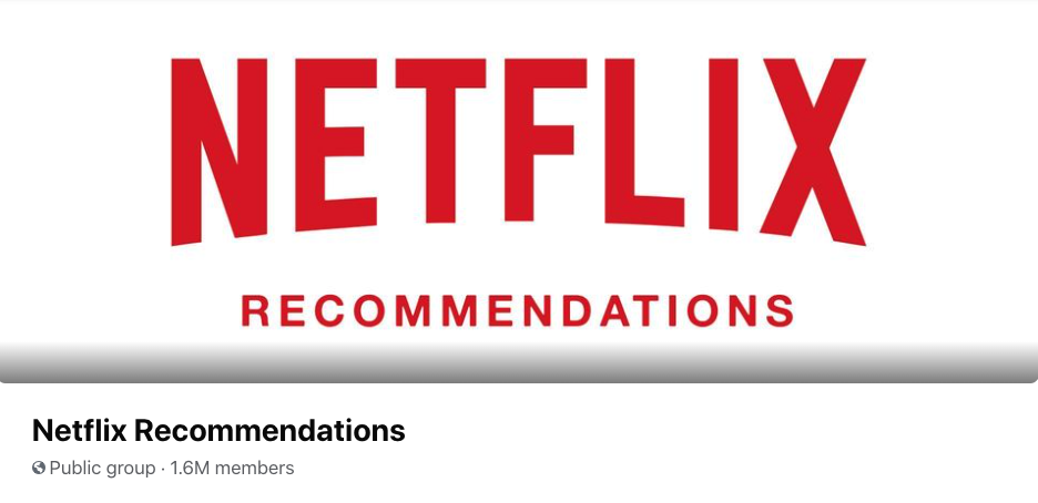 Netflix recommendations group