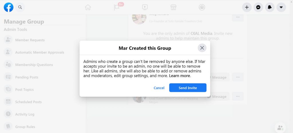 How to create a Facebook Group