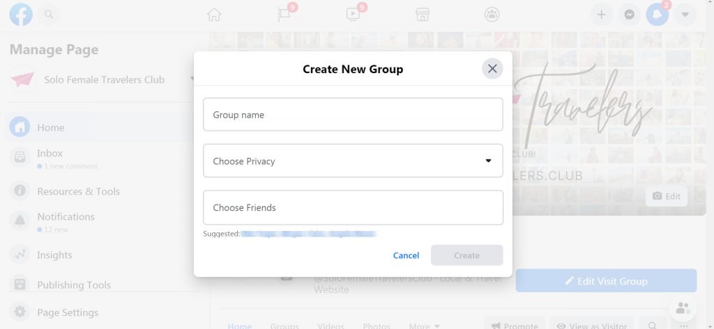 How to create a Facebook Group (11)